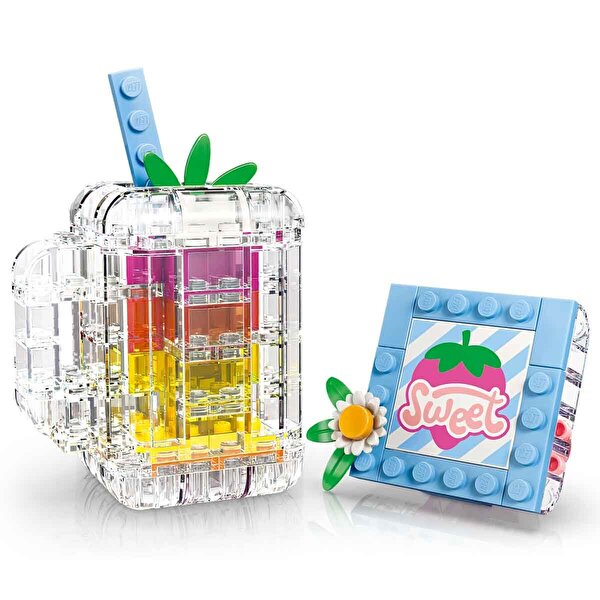 LEGO Creator 3’ü 1 Arada Çiçekli Dekoratif Parfüm Şişesi 31383