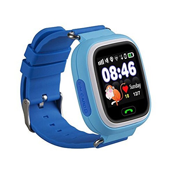 Alcatech Telefon Özellikli Akıllı Çocuk Saati Mavi