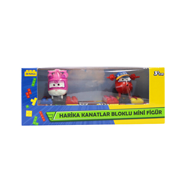 Harika Kanatlar Bloklu Mini Figür Dizzy ve Flip 2'li Set