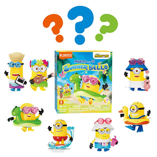 Blokees Minion Mokoo S2 Sürpriz Paket Figür Yapım Seti