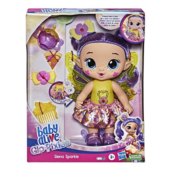 Baby Alive GloPixies Peri Bebek Siena Sparkle F2593