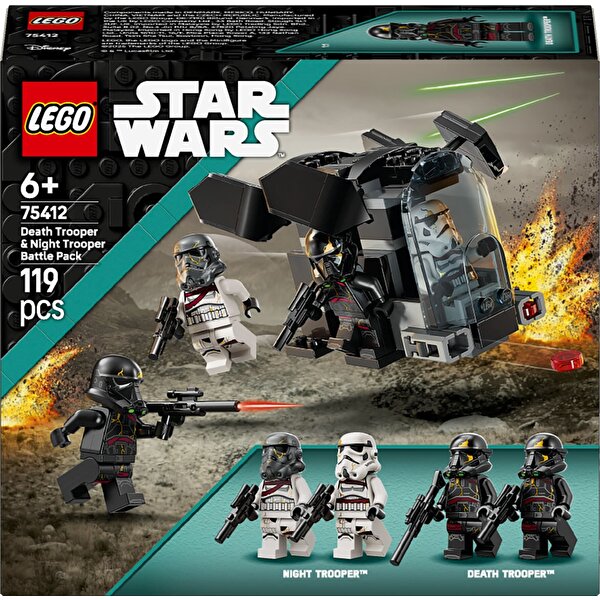 LEGO Star Wars Death Trooper ve Night Trooper Savaş Paketi 75412