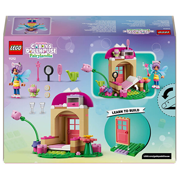LEGO Gabby’s Dollhouse Peri Kedi’nin Bahçe Evi 11212