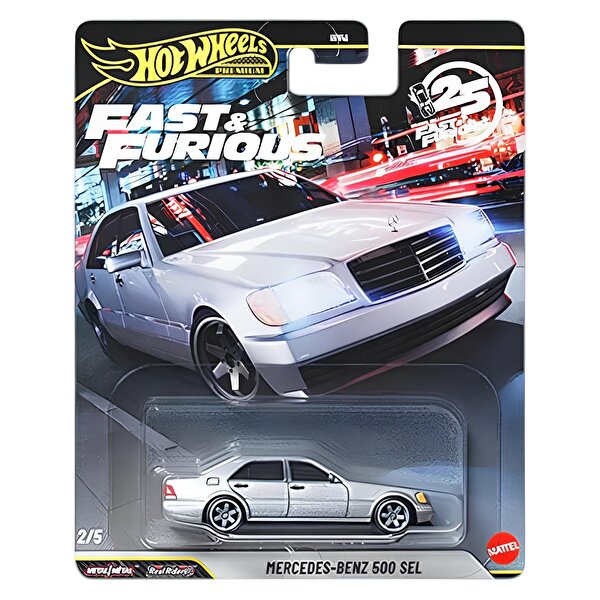 Hot Wheels Hızlı ve Öfkeli Premium Arabalar Mercedes Benz 500 Sel JHW67