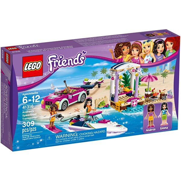 LEGO® Friends Andrea´nın Sürat Teknesi Römorku