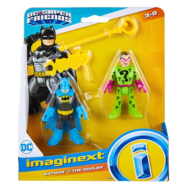 Imaginext DC Super Friends Figürler Batman Classic ve Riddler GWP58