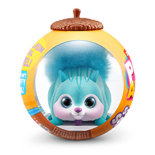 Pets Alive Koşan Sevimli Sincap 9565GQ1 Turkuaz