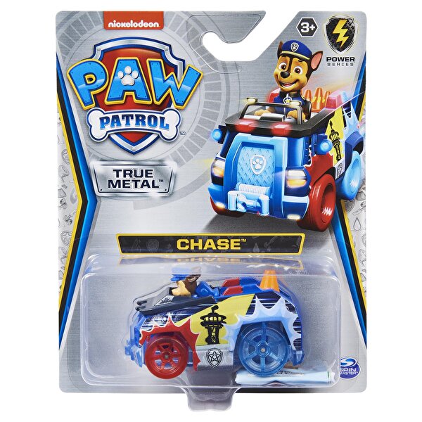 Paw Patrol Die-Cast Araçlar (Mighty Pups) Power Series Chase
