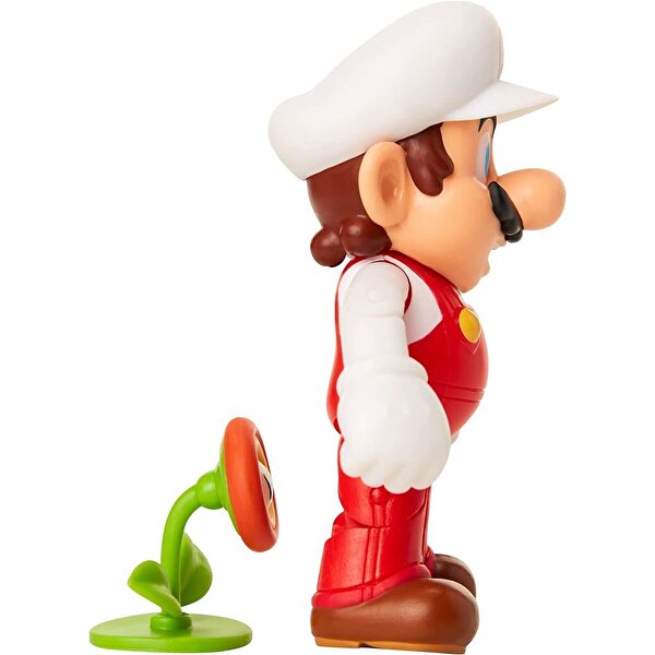 Ni̇ntendo Super Mari̇o Fi̇gürü Ateş Mari̇o 10 Cm