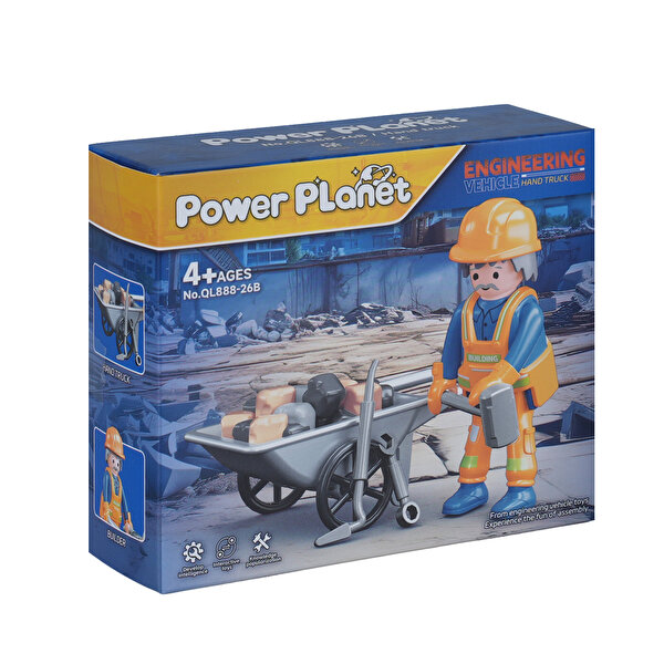 Power Planet İnşaat Ustası Oyun Seti B