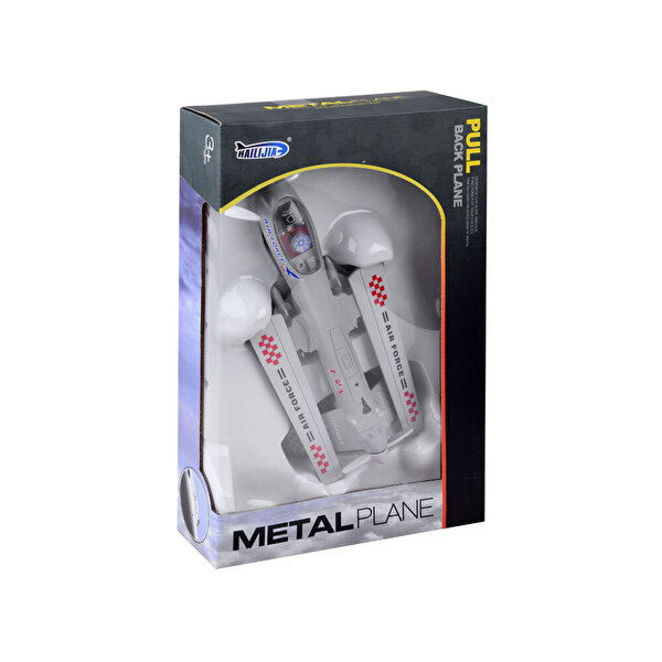 Kutulu Sesli ve Işıklı Askeri Çek Bırak Uçak