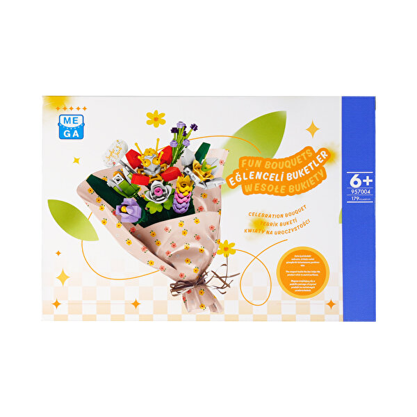 Fun Bouquets Eğlenceli Buketler Serisi Tebrik Buketi Blok Seti 179 Parça