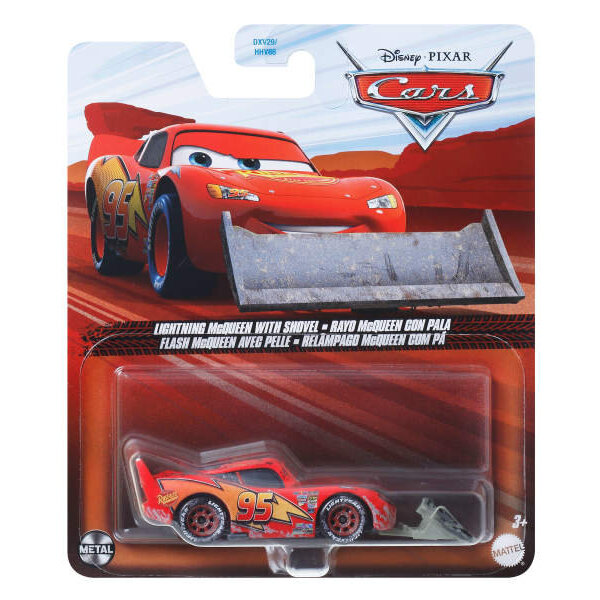 Cars 3 Tekli Karakter Araçlar Lightning McQueen With Shovel FNV21