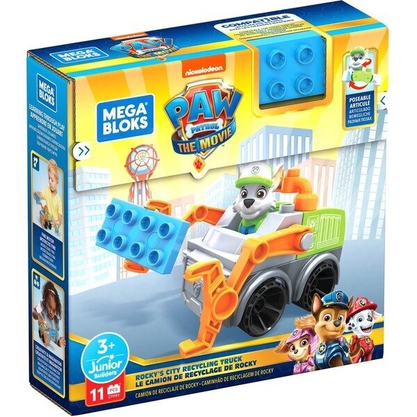 Mega Bloks PAW Patrol Filmi Rocky'nin Geri Dönüşüm Kamyonu