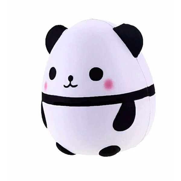 Büyük Squeeze Anahtarlık Yuvarlak Panda