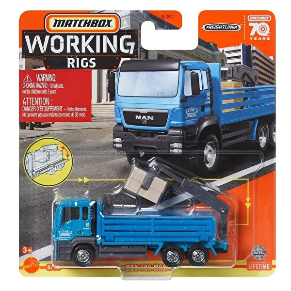 Matchbox İş Makinaları Man Tgs Mcab HLM95