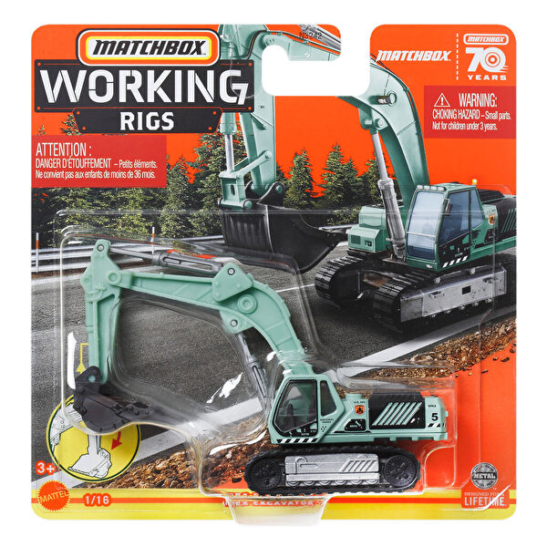 Matchbox İş Araçları Mbx Excavator HLM88