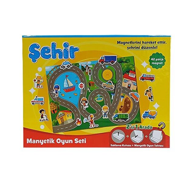 Şehir Manyetik Oyun Seti
