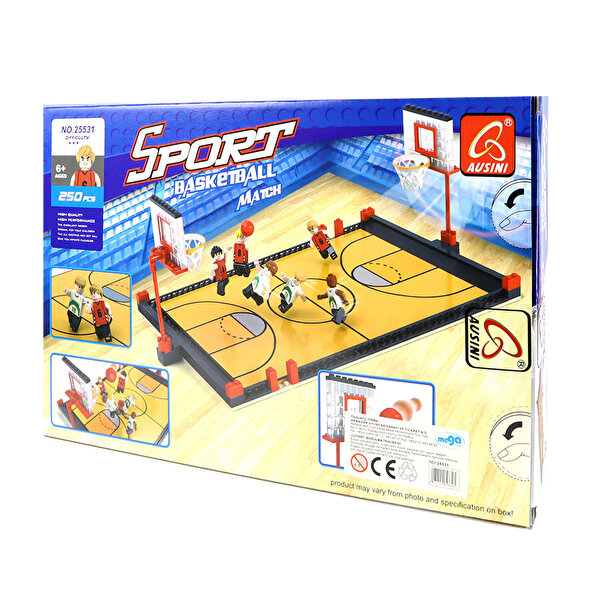 Ausini Sport Set Çift Pota Basketbol 25531