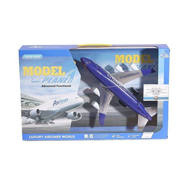 Uzaktan Kumandalı Şarjlı Lacivert Uçak