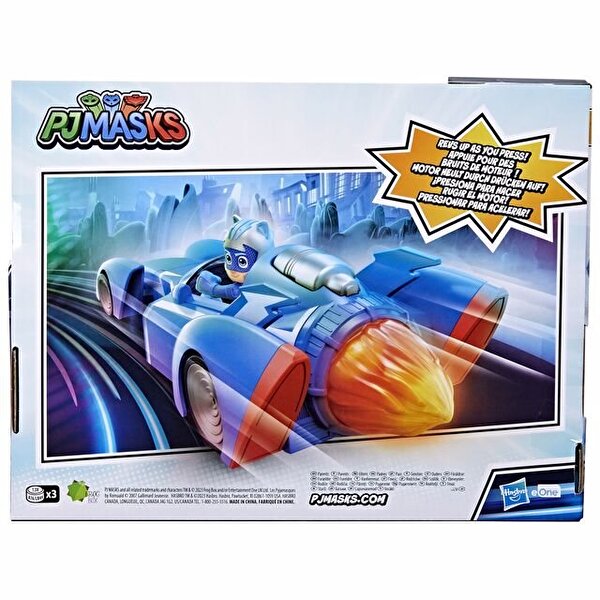 Pijamaskeliler Yarışçı Kedi Araç F6213