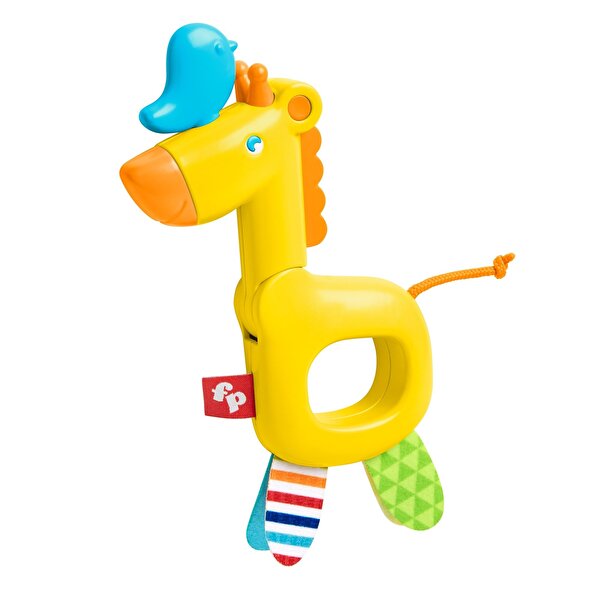 Fisher Price Sevimli Dostlar Dişlik ve Çıngıraklar Zürafa (GGF05)