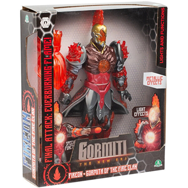 Gormiti Figür Gormiti & Hücum Işığı Fireon 27 Cm