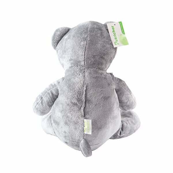 Simli Kırmızı Papyonlu Ayı 60 Cm.