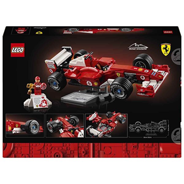 LEGO Icons Ferrari F2004 ve Michael Schumacher 11375