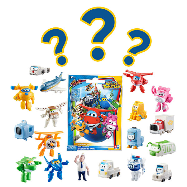 Harika Kanatlar Kartlı Mini Figür Sürpriz Paket