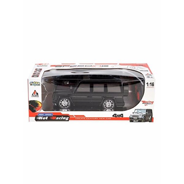 Uzaktan Kumandalı Şarjlı Siyah Jeep Araba