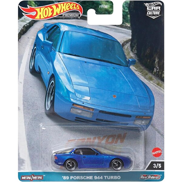 Hot Wheels Car Culture Arabalar Canyon Warriors 89 Porsche 944 Turbo HKC56