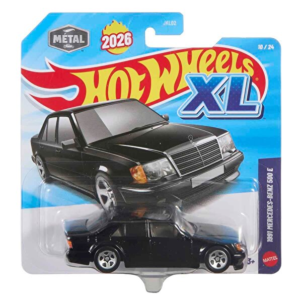 Hot Wheels Diecast XL Tekli Arabalar 1991 Mercedes-Benz 500 E JKL08
