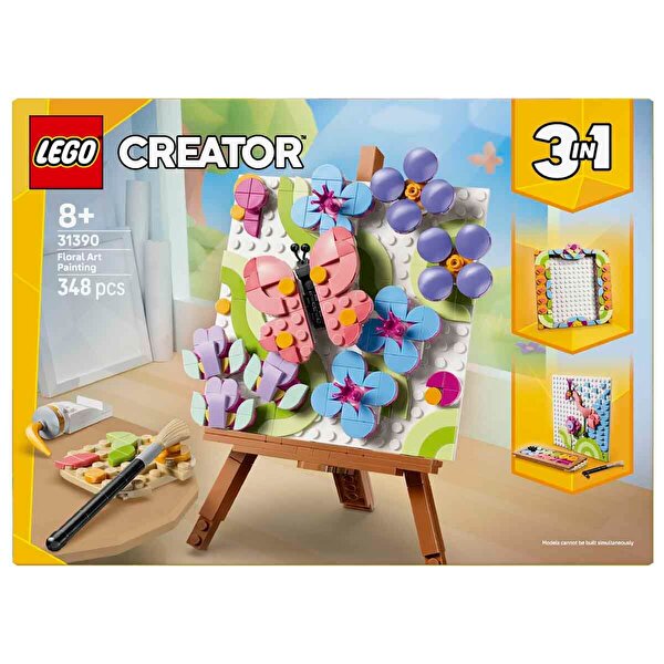 LEGO Creator 3’ü 1 Arada Çiçekli Tablo 31390