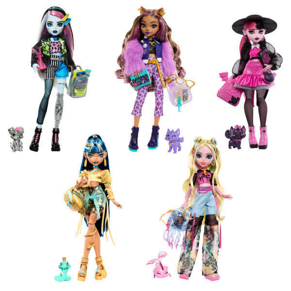 Monster High Ana Karakter Bebekler Lagoona Ble JHK33
