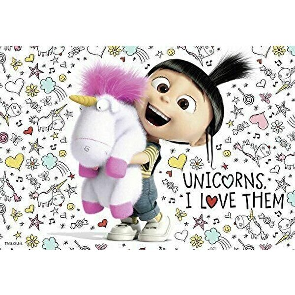 Ravensburger Puzzle 2x24 Parça Agnes ve Minions