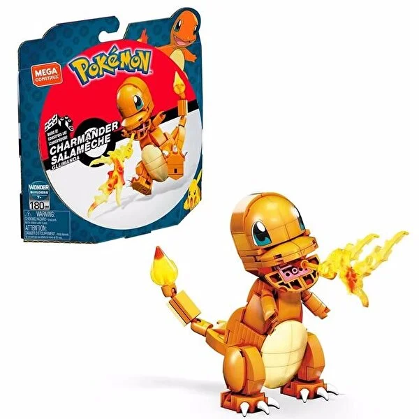 Mega Pokemon Yap ve Oyna Figürler Charmander GKY96