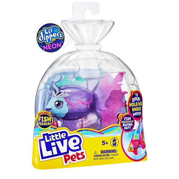 Little Live Pets Yüzen Balıklar S3 Tekli Paket Mor