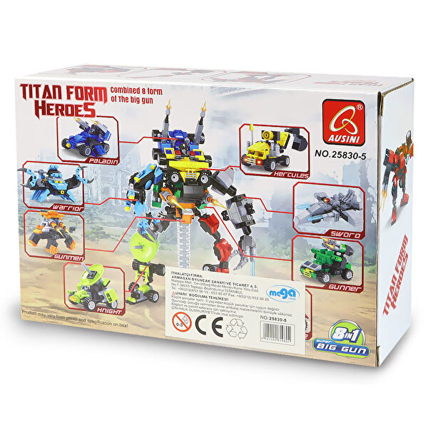 Ausini Heroes Set 25830-5
