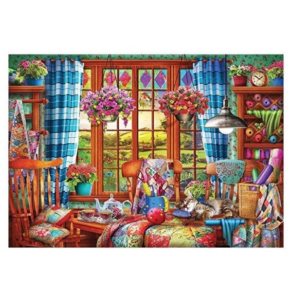 Ks Puzzle Stitching Room Puzzle 1000 Parça
