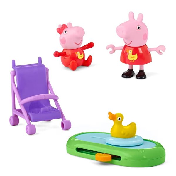 Peppa Pig Peppa'nın Anıları Oyun Seti Peppa ve Evie's Park Fun G0528