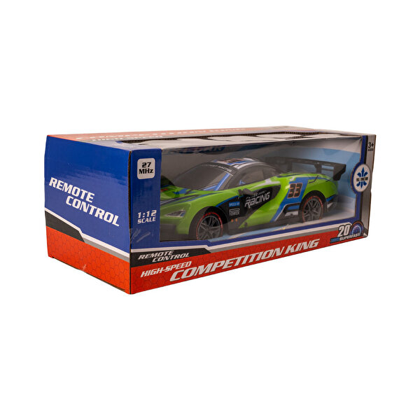 1:12 Uzaktan Kumandalı Yeşil Spor Araba