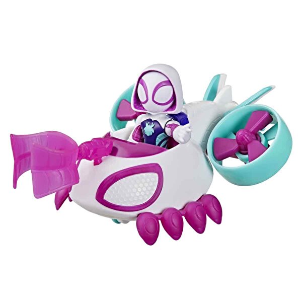 Spidey and His Amazing Friends Aksiyon Figürü ve Araç Seti Ghost-Spider G2459