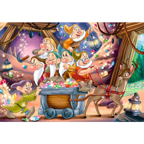 Ravensburger Puzzle 2x24 Parça Disney Yedi Cüceler