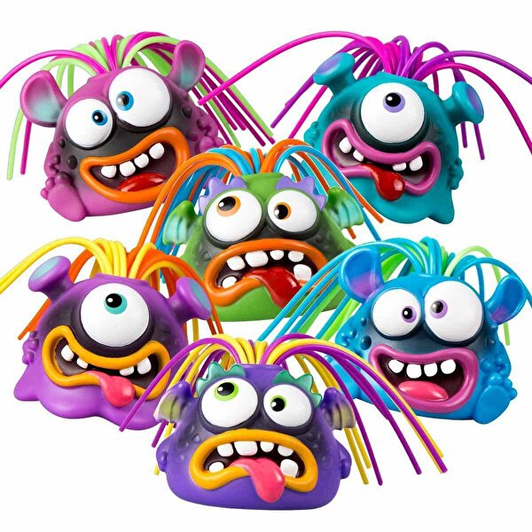 Screaming Pals Bağıran Canavarlar Mor-Pembe Saçlı Mavi Canavar