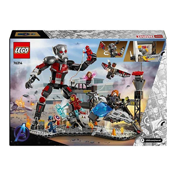 LEGO Marvel Kaptan Amerika: Kahramanların Savaşı Aksiyon Savaşı 76314