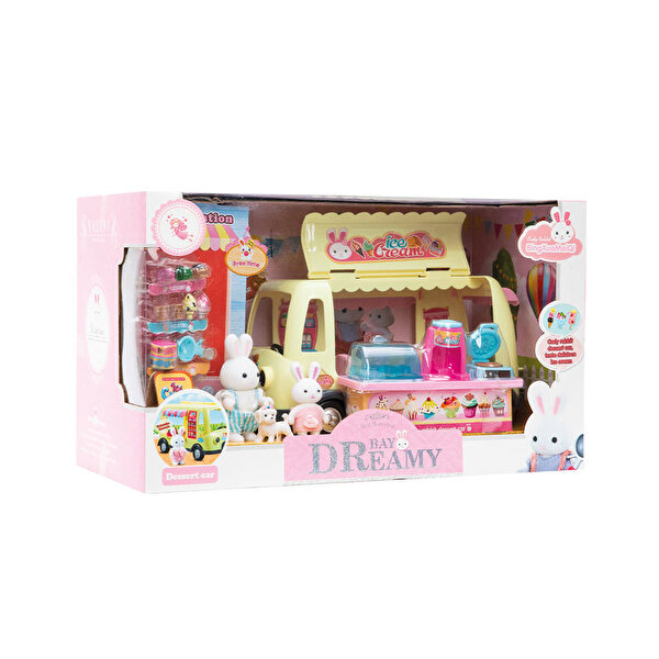 Bay Dreamy Mini Tavşan Dondurma Karavanı Oyun Seti