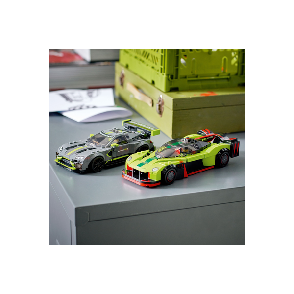 LEGO Speed Champions Aston Martin Valkriye Amr Pro ve Aston Martin Vantage GT3 76910