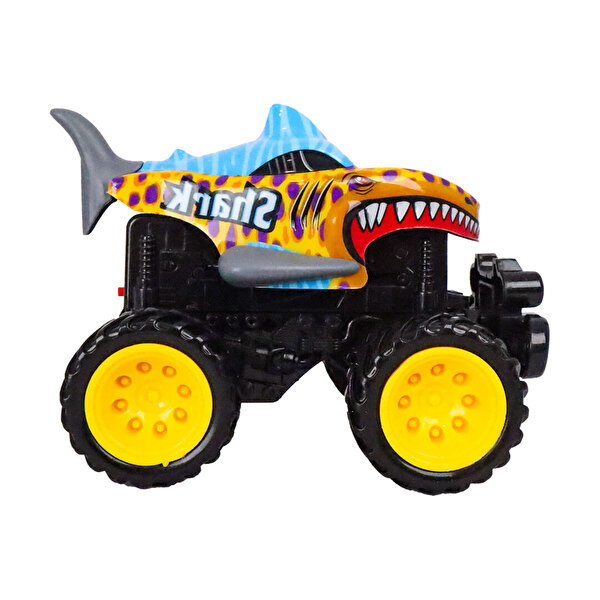 Sesli Işıklı Sürtmeli Balık Araba