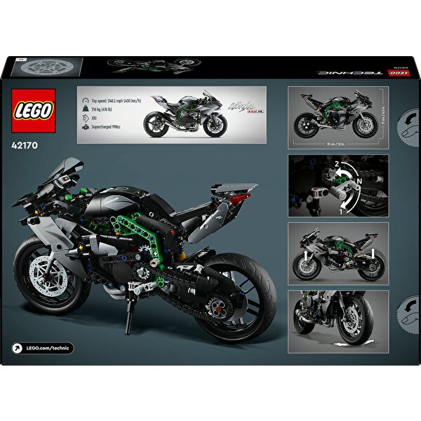 LEGO Technic Kawasaki Ninja H2R Motosiklet 42170